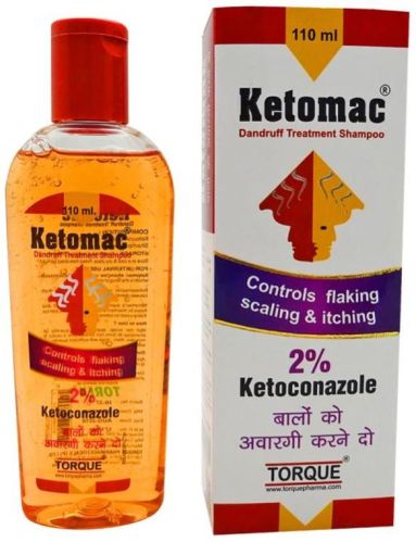 Yellow Ketomerc Ketomac Solution, For Hair Care, Purity : 100%
