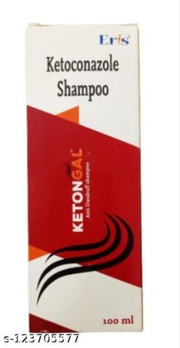 White Liquid Ketongal Shampoo, For Hair Care, Gender : Unisex
