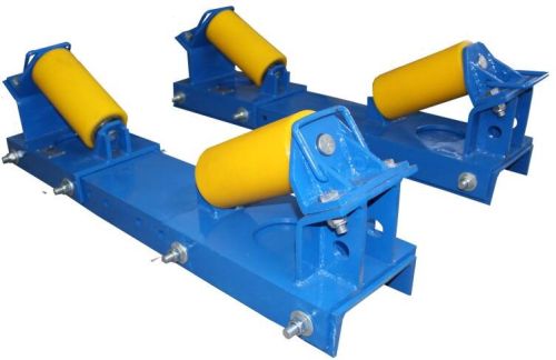 Pulling Pipe Down Rack Beam Clamp Rollers