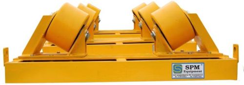 Yellow Polyurethane Steel Heavy Duty Pipeline Roller