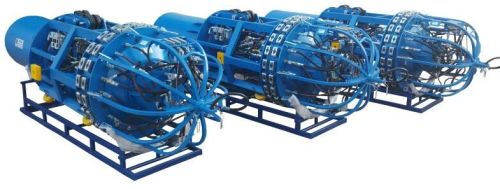 SPM Blue Round Mild Steel Welding Pneumatic Clamp