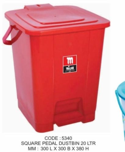 PP Bio Medical Waste Bin, Feature : Durable, Eco-Friendly, Light Weight, Long Life, Non Breakable