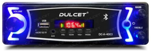 Dulcet DC-A-4003 Single Din MP3 Car Stereo