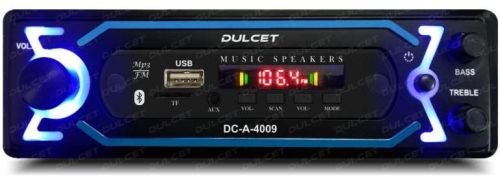 Dulcet DC-A-4009 Single Din MP3 Car Stereo