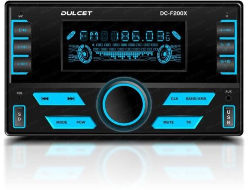 Dulcet DC-F200X 220W Double Din Mp3 Car Stereo