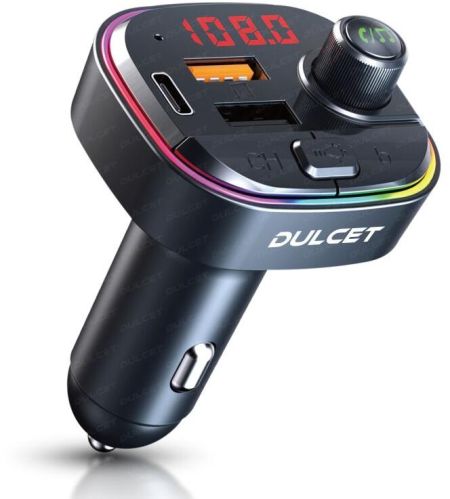 Dulcet DC-t3x Universal Wireless Car FM Transmitter Kit