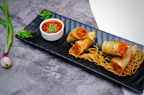 50 Gram Frozen Veg Spring Roll, Shelf Life : 120 Days