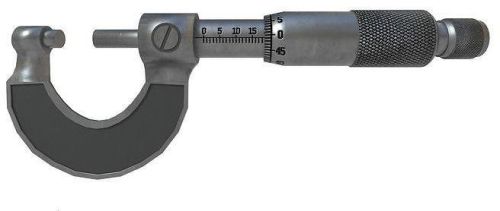 Grey Stainless Steel Micrometer Caliper, For Measuring Use, Certification : ISI Certified