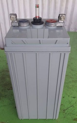 Electric 2V Low Maintenance Lead Acid Battery, Color : Grey & Black