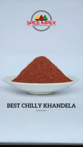 Best Chilly Khandela Red Chilli Powder, Packaging Type : Loose