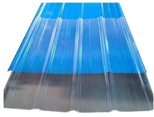 Transparent Speedwell Color Coated FRP Profile Sheet