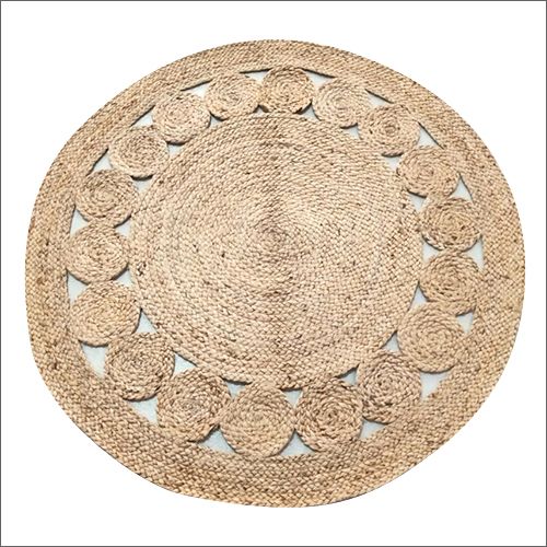 Light Jute Braided Carpets, For Outdoor, Bathroom, Bedroom, Home, Indoor Outdoor, Size : Standard