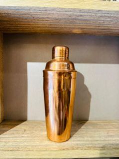 Polished Copper Cocktail Shaker, Feature : Fine Finished, Hard Structure, Rust Proof