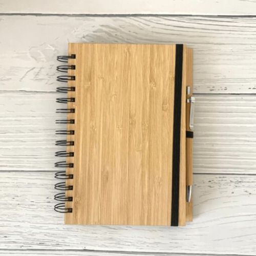 Brown Bamboo Notebook