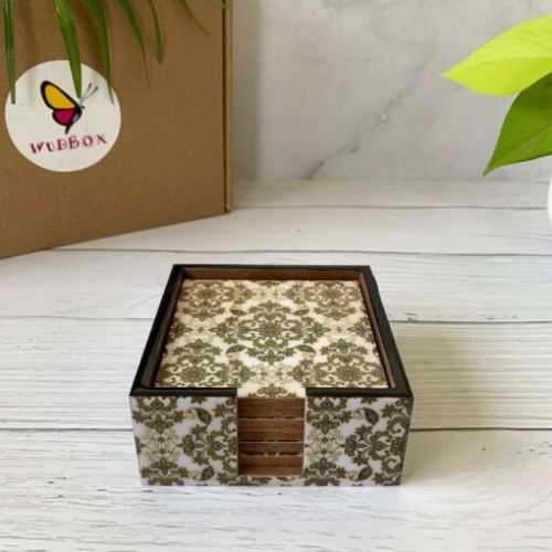 Printed Tea Coasters, Shape : Square