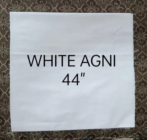 White Agni Poplin Fabric, For Textile Industry, Technics : Machine Made