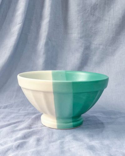 Ceramic Fruit Bowl, Pattern : Dual Tone