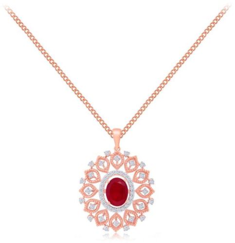 Refined Elegance Diamond Pendant