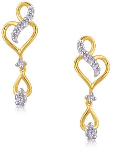 Gold Imelda Diamond Earrings