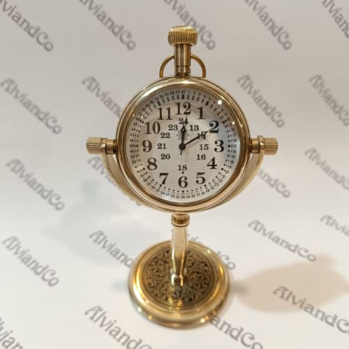 Brass Clock, Display Type : Analog