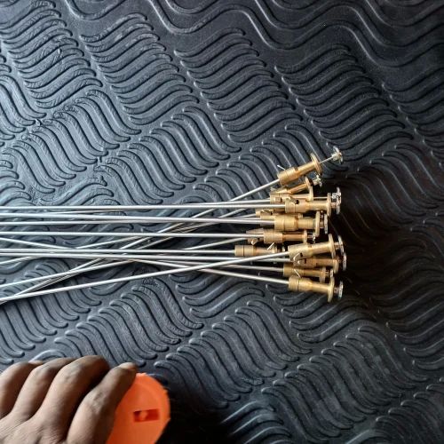 Silver AI Gun Universal Self Lock, For Veterinary Purpose