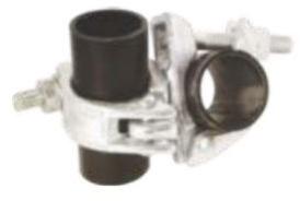 Polished Metal British Type Swivel Coupler, For To Clamp Tubes Together, Feature : Fine Finishing, High Quality