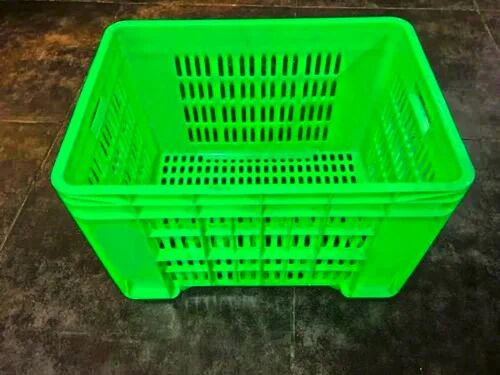 Industrial Plastic Crate, Shape : Rectangular