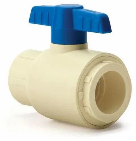 Off White Tulsi Pipes High Cpcv CPVC Ball Valve, For Water Fittings, Feature : Non Breakable, Durable