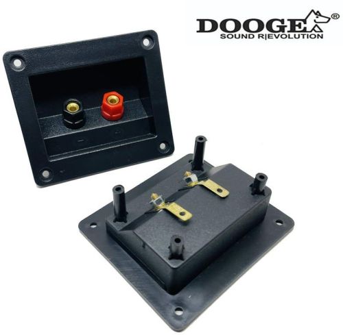 2 Pcs DE02SP-09 Speaker Terminals, Size : L/92mm * W/80mm