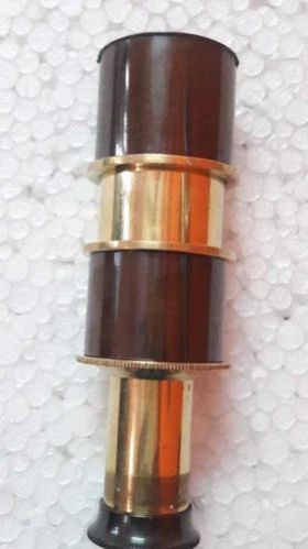 Brass Polished Monocular Telescope, For Scietific Use, Far View Capture, Feature : High Resulation