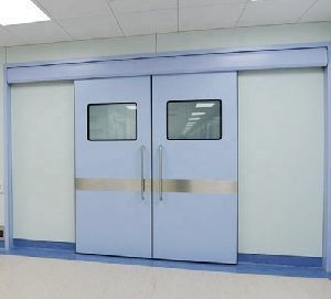 Swing Wood OT Door, For Hospital, Design : Customized