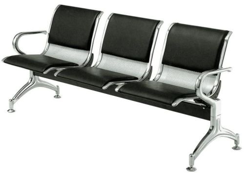 Rectangular Polished Aluminium Waiting Chair, For Hospital Clinic, Size : Customised