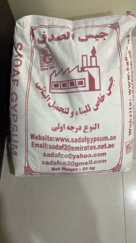 Sadaf Gypsum Powder, Packaging Type : Bags