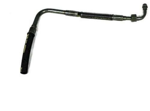 Spiral Stainless Steel Polished Power Steering Hose, For Automobile Parts, Color : Black