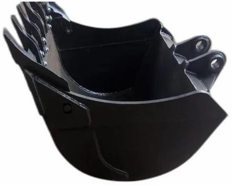 Black 0.30 Cum Heavy Duty Excavator Bucket, For Industrial