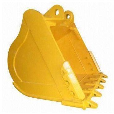 Yellow 2.1 Cum Heavy Duty Excavator Bucket, For Industrial, Packaging Type : Carton