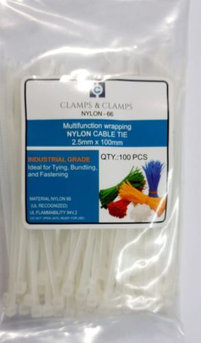 Clamps-N-Clamps Cable Tie, Length : 0-50mm, 100-150mm, 150-200mm