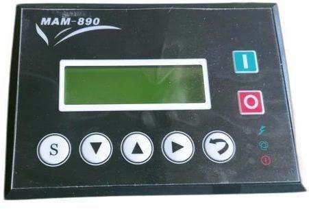 Black MAM 890 Screw Compressor Controller, Voltage : 28V