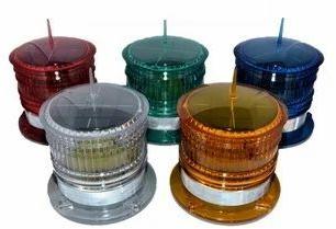 ABS Plastic 2 NM Marine Solar Navigation Light Multisizes for Domestic