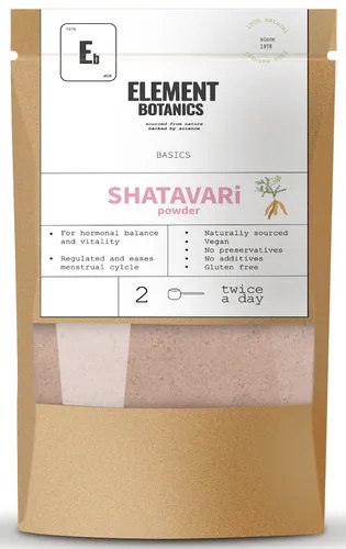 Element Botanics Shatavari Powder, For Medicinal Use, Packaging Type : Pouch