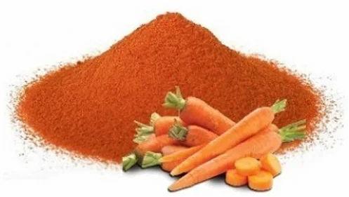 Orange Organic Carrot Powder, For Human Consumption, Certification : FSSAI Certified