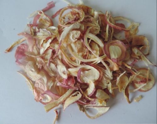 Pink Organic Dehydrated Onion Slices, For Cooking, Human Consumption, Packaging Type : Plastic Bags