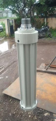 Grey High Pressure Round Polished Cast Iron Custom Hydraulic Cylinder, Certification : ISI Certified