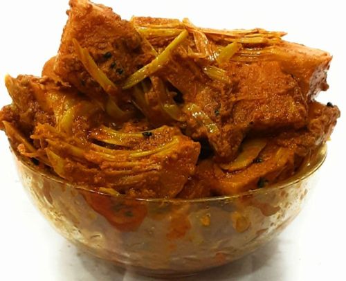 Yellow Brown Jackfruit Pickle, For Home, Restaurant