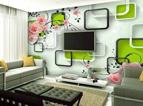 Printed Customized Wallpaper, Color : Multicolor