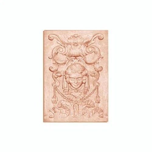 Pink Polished Cladding GRC Panel, For Construction, Shape : Rectangle