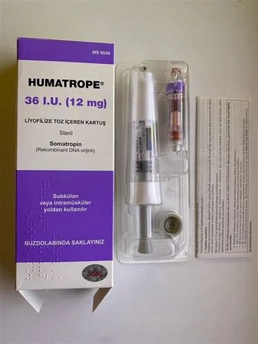 Humatrope 36iu 12mg Injection, Prescription/Non Prescription : Prescription, Composition : Somatropin (36IU)