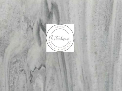 Square Polished Greyish White Marble Slab, For Construction, Pattern : Plain