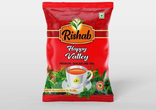 Black Rishab Organic Darjeeling Tea, Packaging Type : Plastic Packet