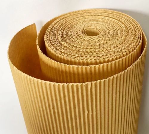 Brown Corrugated Paper Roll, Feature : Lightweight